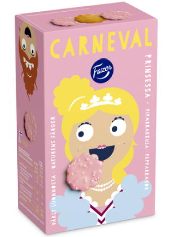 Печенье Fazer Carneval Prinsessa 175г 32шт
