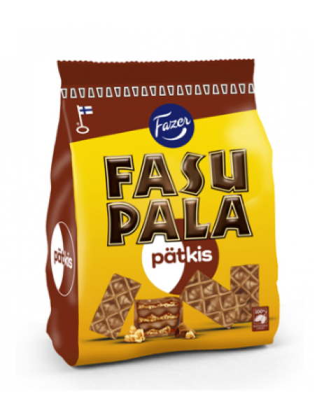 Вафли с шоколадной начинкой Fazer Fasupala Pätkis 175г