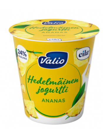 Йогурт Valio hedelmäinen jogurtti 150г ананас без лактозы