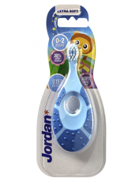 Детская зубная щетка Jordan Step by Step 0-2лет