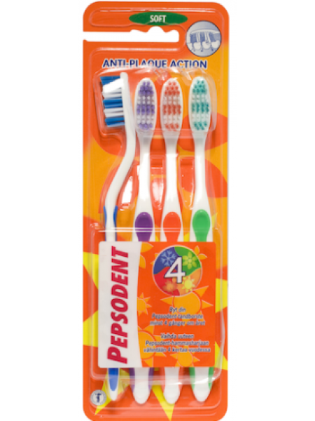 Зубные щетки Pepsodent 4 шт