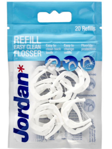 Зубные флостики Jordan Easy Clean Flosser 20 шт