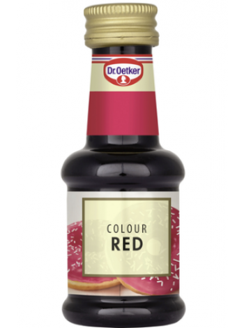 Красный пищевой краситель Dr. Oetker 30 мл