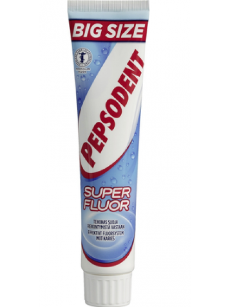 Зубная паста Pepsodent Super Fluor 125 мл с мягким вкусом