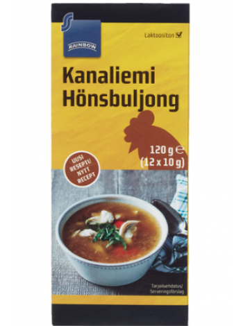 Кубики куриного бульона Rainbow 120г 12х10г