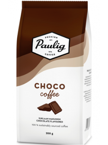 Кофе молотый со вкусом шоколада Paulig Choco Coffee 200 г 