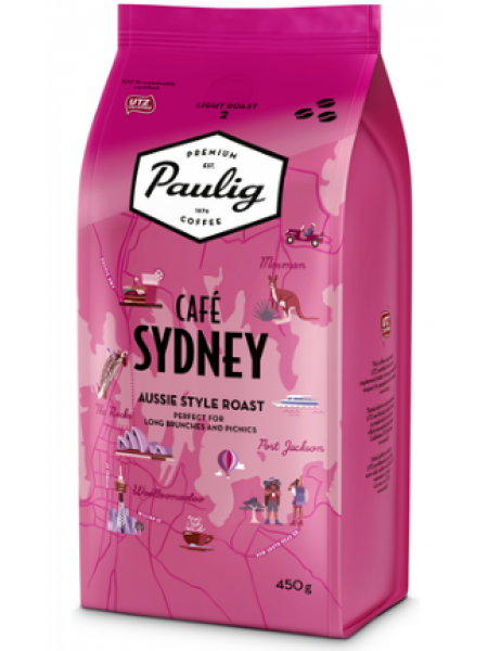 Кофе в зернах Paulig Sydney 450г UTZ