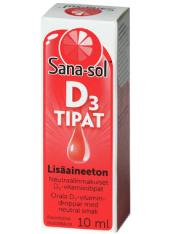 Капли Sana-sol D3 10 мл tipat