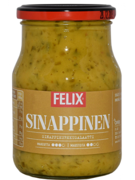 Салат из огурцов и горчицы Felix Sinappinen 390 г 