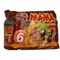 Лапша со вкусом говядины Mama Lihanmakuinen 6X60г