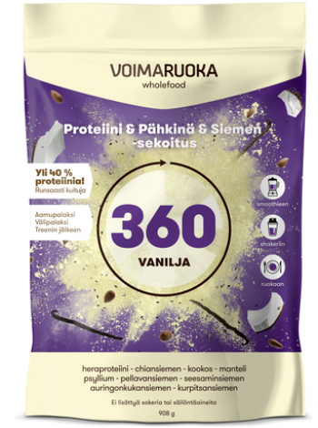 Цельнозерновая смесь со вкусом ванили и пряностей Power Food 360 908 г  