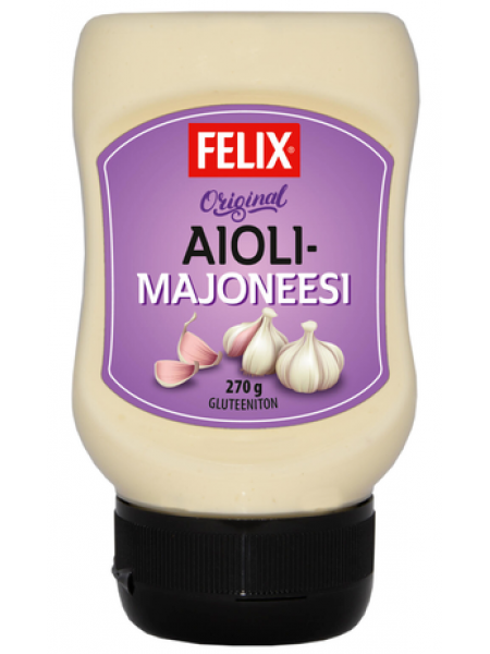 Майонез со вкусом чеснока Felix Aioli majoneesi 270г