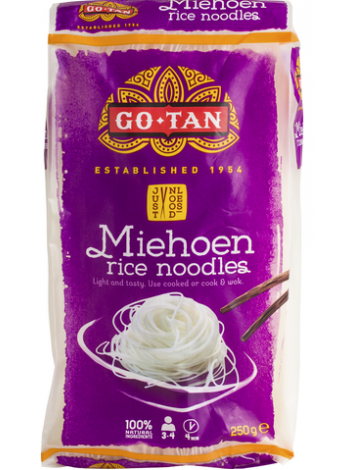 Рисовая лапша Go-Tan Miehoen Riisinuudeli 250г