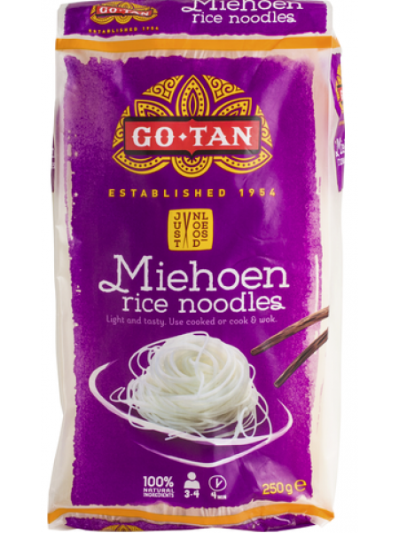 Рисовая лапша Go-Tan Miehoen Riisinuudeli 250г