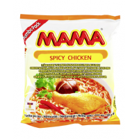 Лапша с пикантным куриным вкусом Mama Spicy Chicken 90г