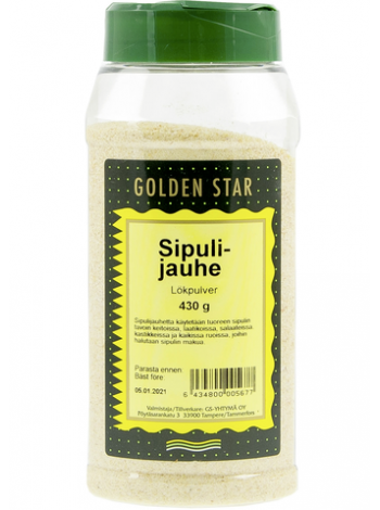 Луковый порошок Golden Star Sipulijauhe 430г