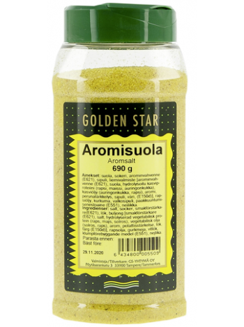 Ароматная соль Golden Star Aromisuola 690г