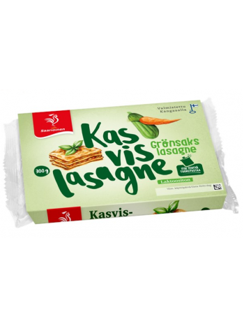 Овощная Лазанья Saarioinen Kasvislasagne 300г