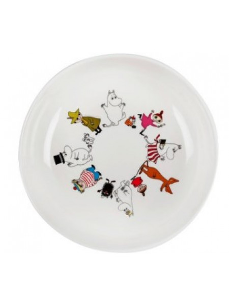 Тарелка глубокая Martinex Muumi Ystävät Syvä Lautanen 17 см